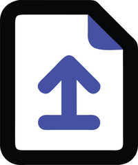 blue arrow icon