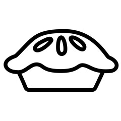 pie vector illustration