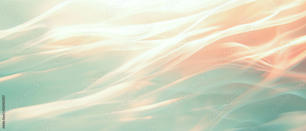 Aufkleber abstract composition of fading wires and dynamic motion blur creates a sense of speed
