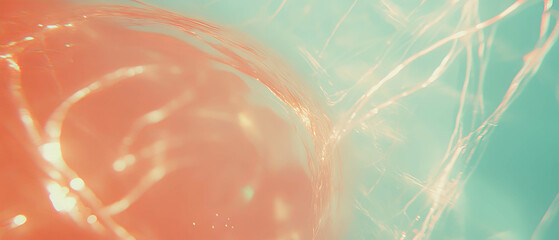 Abstract representation of wires showcasing light tunnels and the essence of speed