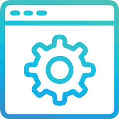 Gear Icon Vector: Settings and Configuration Symbol