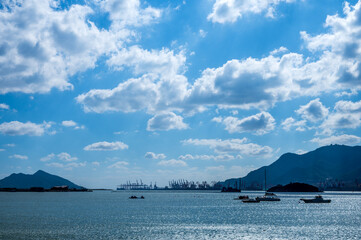 lake in the mountains