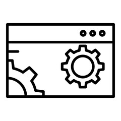 Web Settings Icon