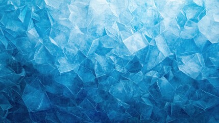 Obraz premium Stunning Glacial Ice Texture: A Blue Winter Wonderland