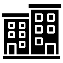 Apartment Block Icon