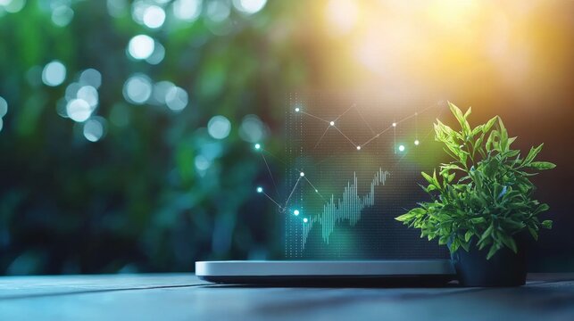 Office Intelligent Automation Efficiency Charts and graphs displaying increased productivity and reduced errors due to automated systems, clean data visualization.