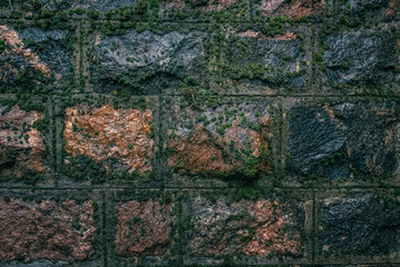 Old cracked stone