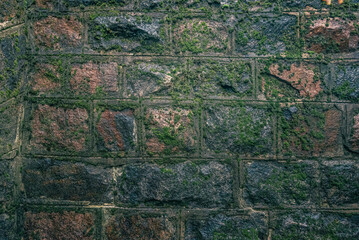 Old cracked stone