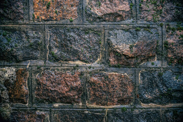 Old cracked stone