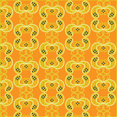 seamless pattern with flowers