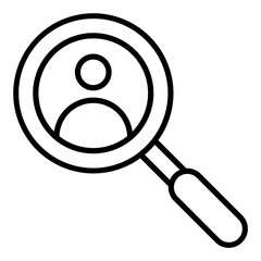 Recruitment Employee Icon