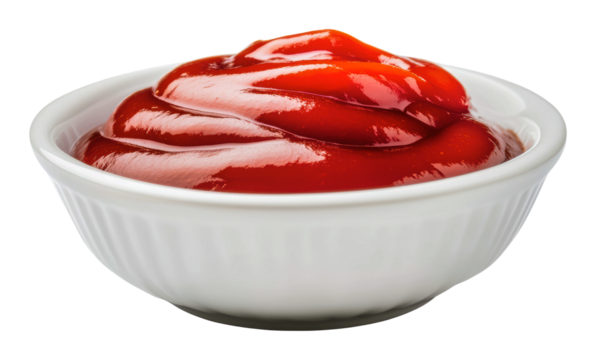 PNG Delicious red condiment served in a bowl