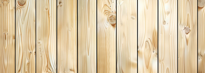 Jasna drewniana tekstura z pionowymi deskami – naturalne tło w rustykalnym stylu.
