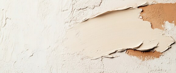 Fototapeta premium Creamy white texture resembling ice cream for product design and packaging decoration
