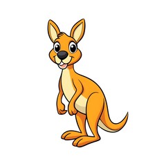 kangaroo cartoon illustration
