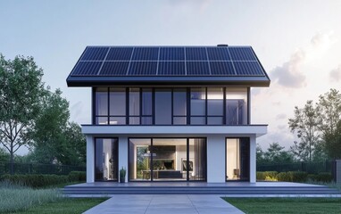 Fototapeta premium A single solar panel standing upright with visible grid details and a realistic metallic frame, isolated on a clean white background