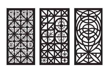 Ornamental Laser Cut Panel Design
