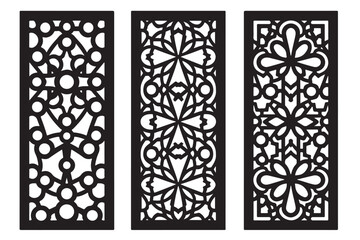 Ornamental Laser Cut Panel Design
