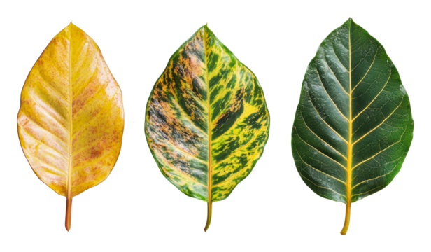 PNG Colorful leaves show seasonal changes