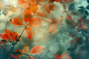 A close up of a bunch of leaves