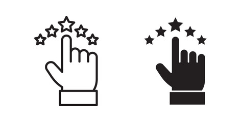 Customer feedback icons pack for ui designs