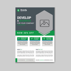 Flyer Design Template, Poster Design and Cover Design