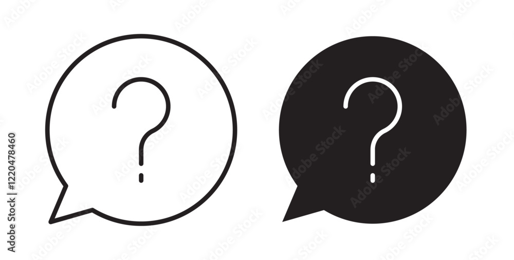 Poster help icons pack for ui designs