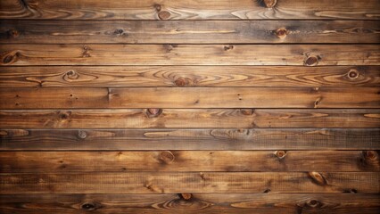 Naklejka premium Rustic Brown Wooden Planks Background Texture for Design Projects