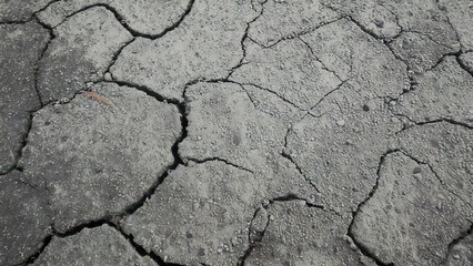 Fototapeta premium コンクリートのひび割れのイメージ 背景素材 テクスチャ AI生成素材