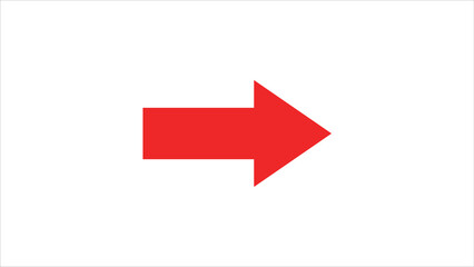 Abstract Directional arrow signal icon. Blue color simple straight arrow pointing to the right on black background. Right-Pointing Arrow.	