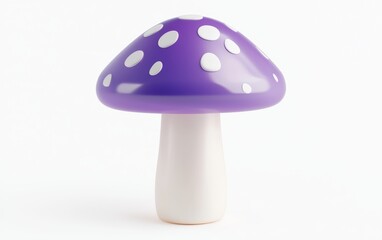 3D icon cartoon isolated on a white background