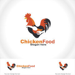Fototapeta premium Chicken Food.eps