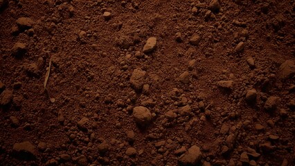 茶色の土の背景素材テクスチャ 16:9 動画 サイズ対応 チラシ パンフレット WEB広告バナー AI生成素材