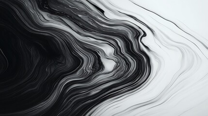Abstract Void with Swirling Shades of Gray Representing Depth and Movement in Monochrome Aesthetic for Minimalist or Artistic Design Needs