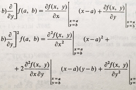 Mathematical Formulas and Equations in Textbooks Featuring Integrals, Square Roots, and Parametric Functions