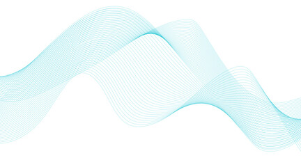 Abstract wave element for design. Dynamic wave pattern. Modern flowing wavy lines. Futuristic technology concept. Suit for banner, poster, cover, brochure, flyer, website