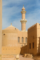 Oman, a foreshortening of Nizwa Fort