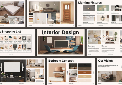 Interior Design Presentation Template