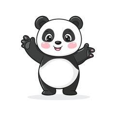 Cute Panda Cartoon