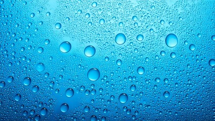 透明な炭酸風の背景素材テクスチャ 水色 16:9 動画 サイズ対応 チラシ パンフレット WEB広告バナー AI生成素材