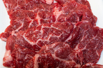 raw beef ready to be cooked