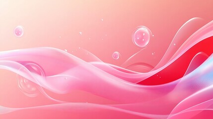 Minimalist Valentine's day background with text space for banners, posters or valentine's day greeting cards. Valentine's day celebration graphic resources