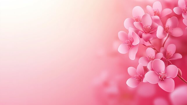 Minimalist Valentine's day background with text space for banners, posters or valentine's day greeting cards. Valentine's day celebration graphic resources