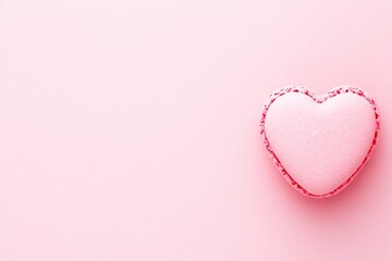 Minimalist Valentine's day background with text space for banners, posters or valentine's day greeting cards. Valentine's day celebration graphic resources