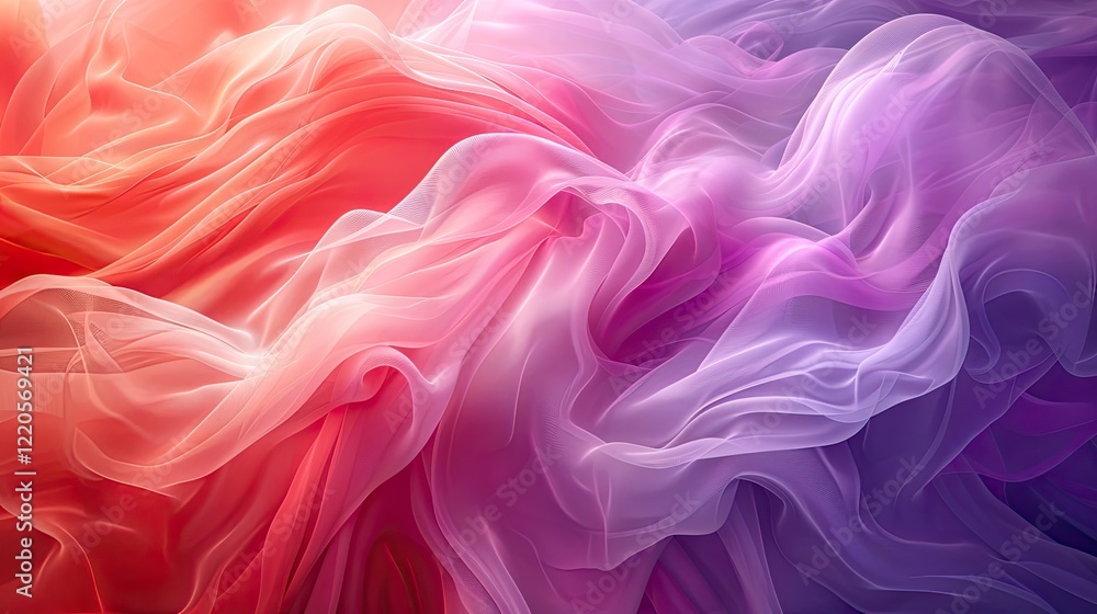 Poster Abstract Colorful Fabric Drape Texture Background Image