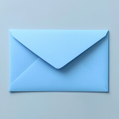 blue envelope with card. generative ai
