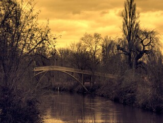bridge over river