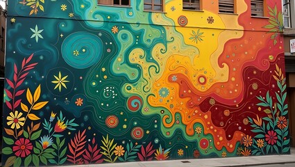 Obraz premium background with circles