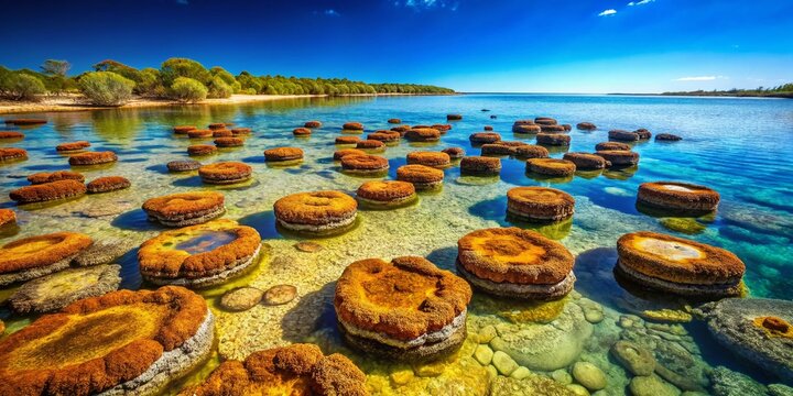 Ancient Stromatolites: Miniature World of Lake Thetis, Western Australia
