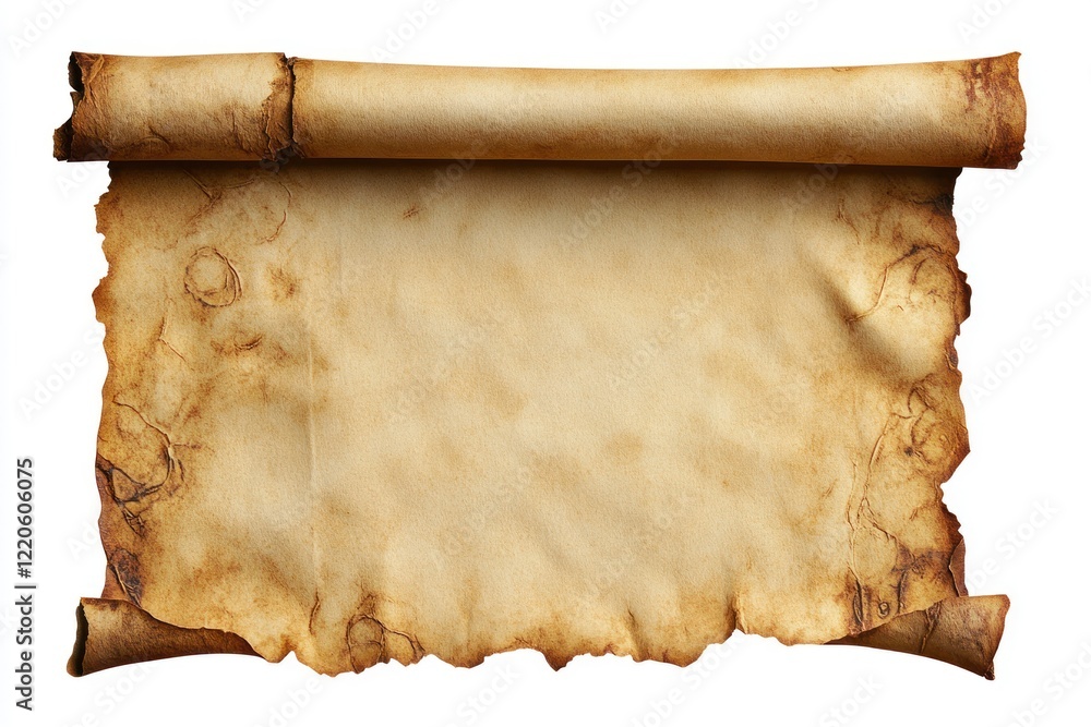 Poster a blank parchment texture with soft, natural tones and subtle grainy details. the background is empt